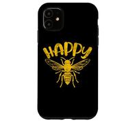 Happy Bee Lovers Vibrante Spirito gioioso Custodia per iPhone 11