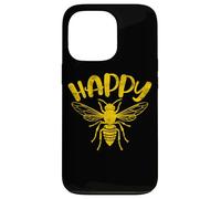 Happy Bee Lovers Vibrante Spirito gioioso Custodia per iPhone 13 Pro