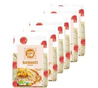 HAPPY BIO Riso Basmati completo, 500 g