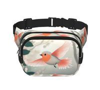 Happy Birds Flying - Marsupio multifunzione, unisex, alla moda, da viaggio, sport, borsa da viaggio