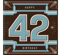 Happy Birthday 42: A Personal Birthday Book - Humorous Quotes and Inspiring Ideas for the New Year of Life