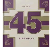 Happy Birthday 45: A Personal Birthday Book - Humorous Quotes and Inspiring Ideas for the New Year of Life