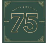 Happy Birthday 75: A Personal Birthday Book - Humorous Quotes and Inspiring Ideas for the New Year of Life