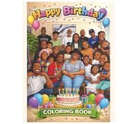 Happy Birthday Coloring Book