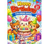 Happy Birthday Coloring Book