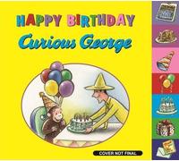 Happy Birthday, Curious George (Tabbed Book) (Libro di cartone)