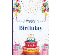 Happy Birthday Gift Card Book | The Ultimate Birthday Surprise! 15 Gift Card Pages | 6 x 9 in | 32 pages | Super cute gift for teens, kids, and adults | Paperback