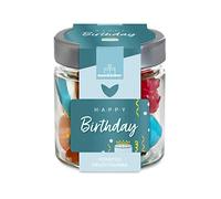 Happy Birthday - Gomma per frutta | regalo di compleanno | regalo di compleanno | il tuo pensierino per compleanno | regalo in pratico barattolo