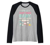 Happy Birthday Leap Anno 29 febbraio Leap Day Leapting Maglia con Maniche Raglan