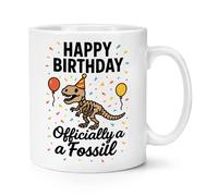 Happy Birthday Sei Ufficiale A Fossil 284ml Tazza Divertente Old Dinosauro Papà