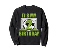 Happy Birthday Soccer Squad - Maglietta per il secondo compleanno Felpa