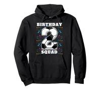 Happy Birthday Soccer Squad - Maglietta per Il Secondo Compleanno Felpa con Cappuccio