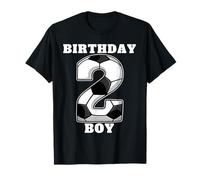 Happy Birthday Soccer Squad - Maglietta per Il Secondo Compleanno Maglietta