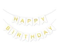 Happy Birthday Striscione, Festone Buon Compleanno, Striscione Buon Compleanno, Happy Birthday Decorazioni, Scritta Buon Compleanno da Appendere, Birthday Banner di Buon Anno per Adulti e Bambini