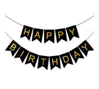 Happy Birthday Striscione, Festone Buon Compleanno, Striscione Buon Compleanno, Happy Birthday Decorazioni, Scritta Buon Compleanno da Appendere, Birthday Banner di Buon Anno per Adulti e Bambini