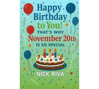 Happy birthday to you! That’s why November 20th is so special: A delightful celebration of history, culture, stars, and personal meaning behind your special day