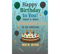 Happy birthday to you! That’s why November 25th is so special: A delightful celebration of history, culture, stars, and personal meaning behind your special day