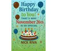 Happy birthday to you! That’s why November 26th is so special: A delightful celebration of history, culture, stars, and personal meaning behind your special day
