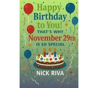 Happy birthday to you! That’s why November 29th is so special: A delightful celebration of history, culture, stars, and personal meaning behind your special day