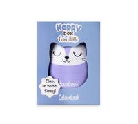 Colourbook Happy Box Cancellotte TIGRE Romeo con sorprese evidenziatori matita portamonete penna gomme