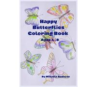Happy Butterflies Coloring Book