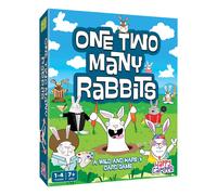 Happy Camper - One Two Many Rabbits - A Wild & Harey Card Game Quick to Learn,
