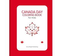 Happy Canada Day Coloring Book