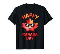Happy Canada Day Maple Leaf Occhiali da sole Regalo Uomini Donne Bambini Maglietta