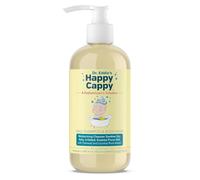 Happy Cappy Dr. Eddie's Daily Shampoo e bagnoschiuma per bambini, lenisce la pelle secca, pruriginosa, sensibile, incline all'eczema, testato dermatologicamente, senza profumo, senza coloranti, 8 oz