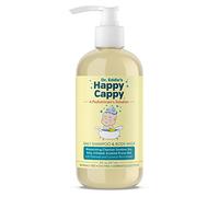 Happy Cappy Dr. Eddie's Daily Shampoo e bagnoschiuma per bambini, lenisce la pelle secca, pruriginosa, sensibile, incline all'eczema, testato dermatologicamente, senza profumo, senza coloranti, 8 oz