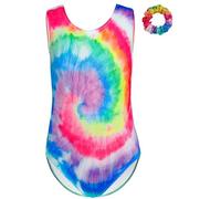 Happy Cherry Body da Ginnastica da Bambina Ragazze 3-14 Anni Leotards da Danza Classica Bodysuit Artistica Balletto Lucido Costume da Ballo 13-14 anni