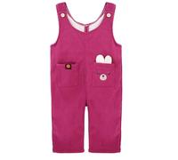 Happy Cherry - Cordoverall Baby Tuta invernale per ragazzi e ragazze, senza maniche, salopette a corda, calda con fodera spessa, pantaloni lunghi imbottiti per esterni - 9 mesi-3 anni, Colore: rosa.,