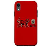 Happy Chinese New Year 2022 Year of the Tiger 2022 Custodia per iPhone XR