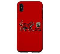 Happy Chinese New Year 2022 Year of the Tiger 2022 Custodia per iPhone XS Max