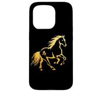 Happy Chinese New Year Art 2026 Crescent Year of the Horse Custodia per iPhone 15 Pro