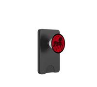 Happy Chinese New Year Art 2026 Red Round Year of the Horse PopSockets PopWallet per MagSafe