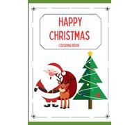Happy Christmas Coloring Book: Livro de colorir