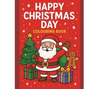 Happy Christmas day colouring book