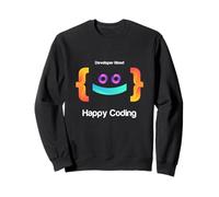Happy Coding, Just a Boy Who Loves Coding Graphic Designs Felpa