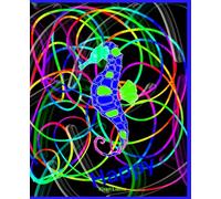 Happy Collection Composition notebook 7.5 by 9.25 with 120 lined pages.