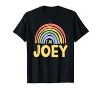 Happy Colorful I'm Joey Rainbow Pride First Name Maglietta