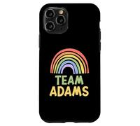 Happy Colorful Team Adams Rainbow Pride Green Yellow Custodia per iPhone 11 Pro