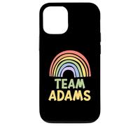 Happy Colorful Team Adams Rainbow Pride Green Yellow Custodia per iPhone 12/12 Pro