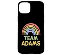 Happy Colorful Team Adams Rainbow Pride Green Yellow Custodia per iPhone 15 Plus