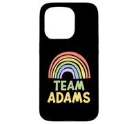 Happy Colorful Team Adams Rainbow Pride Green Yellow Custodia per iPhone 15 Pro
