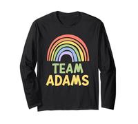 Happy Colorful Team Adams Rainbow Pride Green Yellow Maglia a Manica