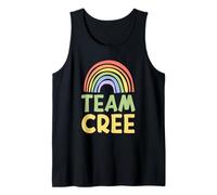 Happy Colorful Team CREE Rainbow Pride Green Yellow Canotta