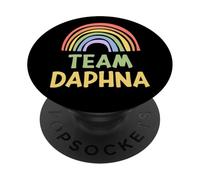 Happy Colorful Team Daphna Rainbow Pride Green Yellow PopSockets PopGrip Adesivo