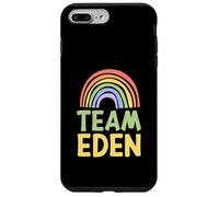 Happy Colorful Team Eden Rainbow Pride Green Yellow Custodia per iPhone 7 Plus/8 Plus