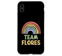 Happy Colorful Team Flores Rainbow Pride Green Yellow Custodia per iPhone XS Max